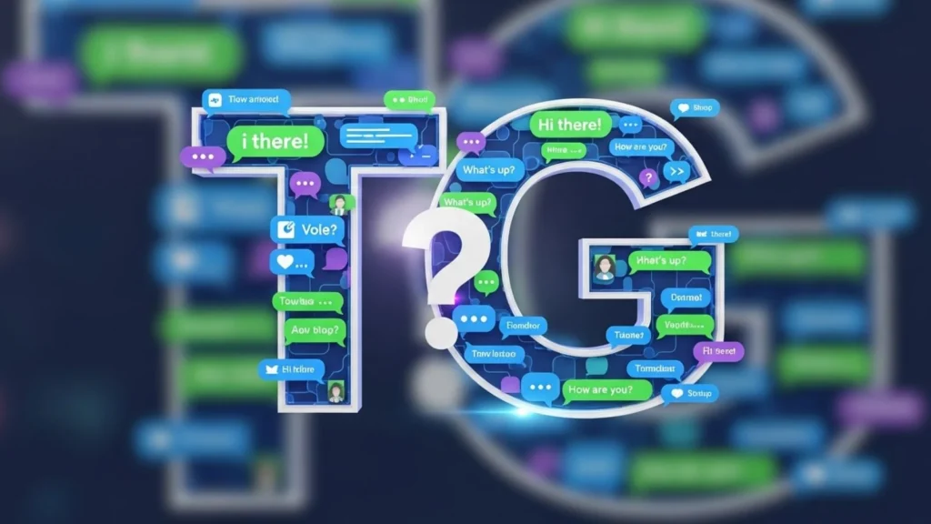 Whats TG Mean in Text