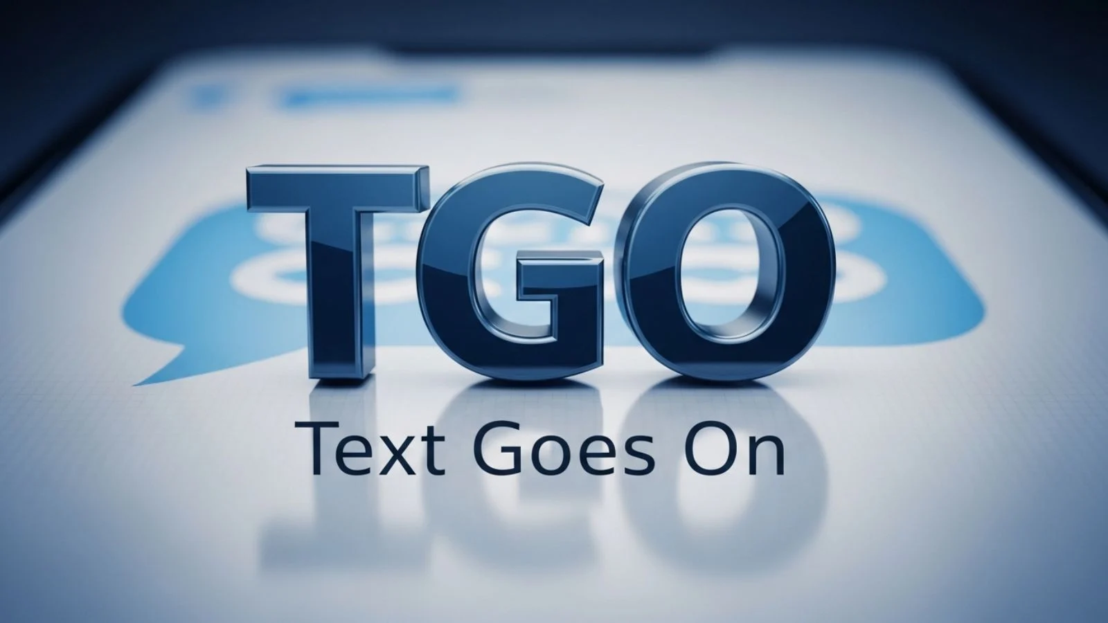 tgo mean in text
