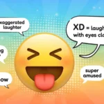 xd mean in text