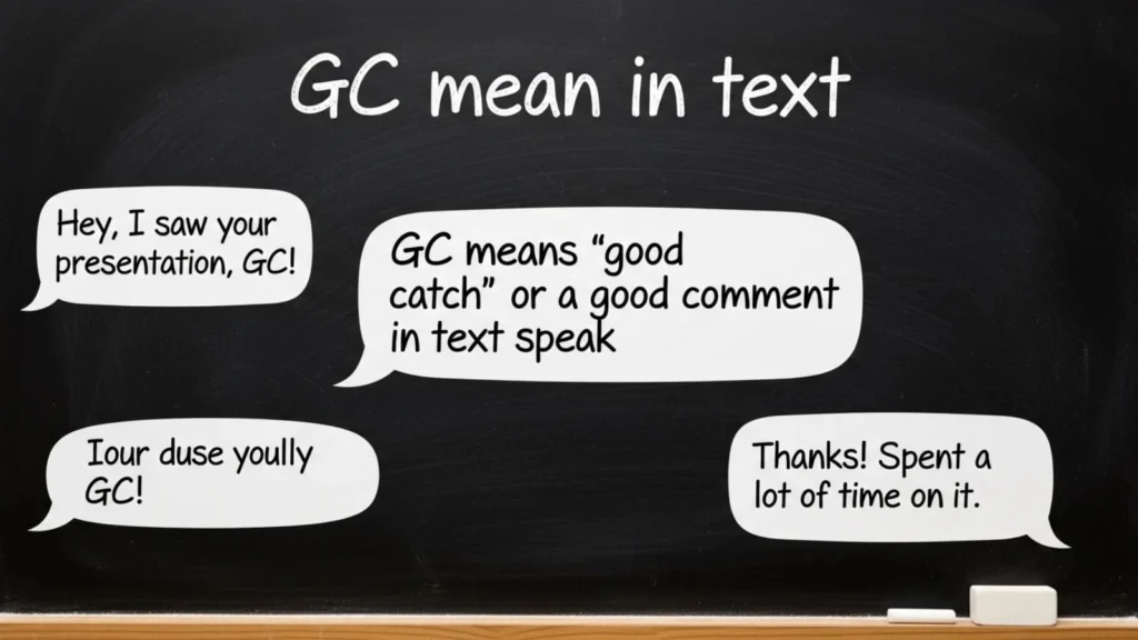 gc mean in text