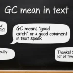 gc mean in text