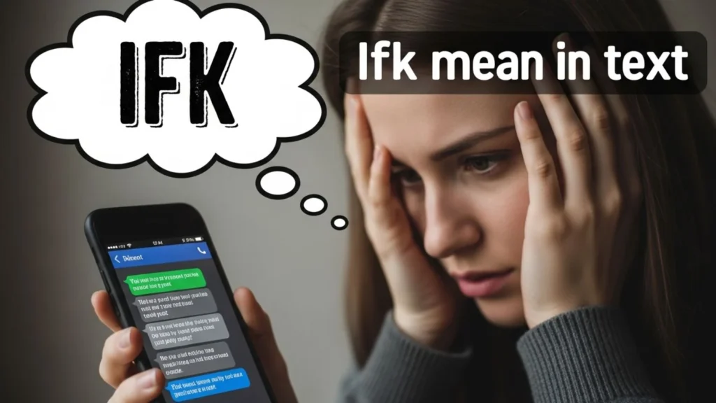ifk mean in text