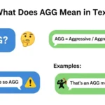what does agg mean in text