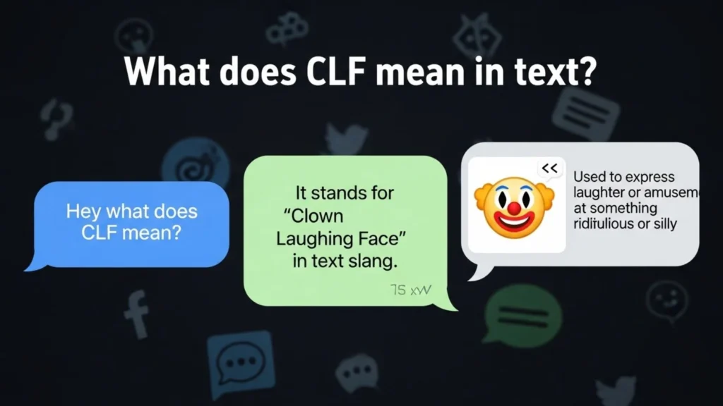what does clf mean in text