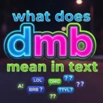 what does dmb mean in text