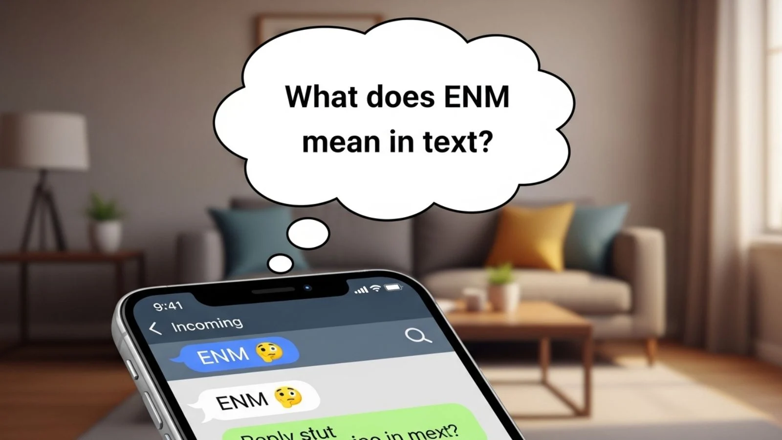 what does enm mean in text