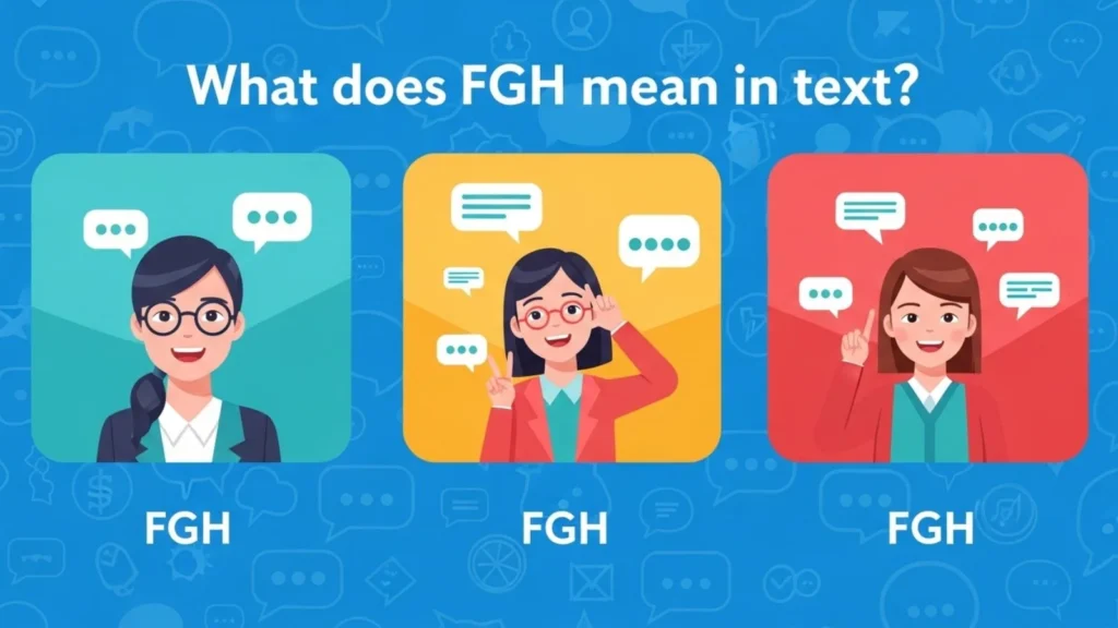 what does fgh mean in text