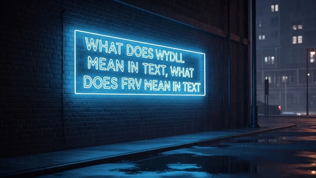 what does frv mean in text