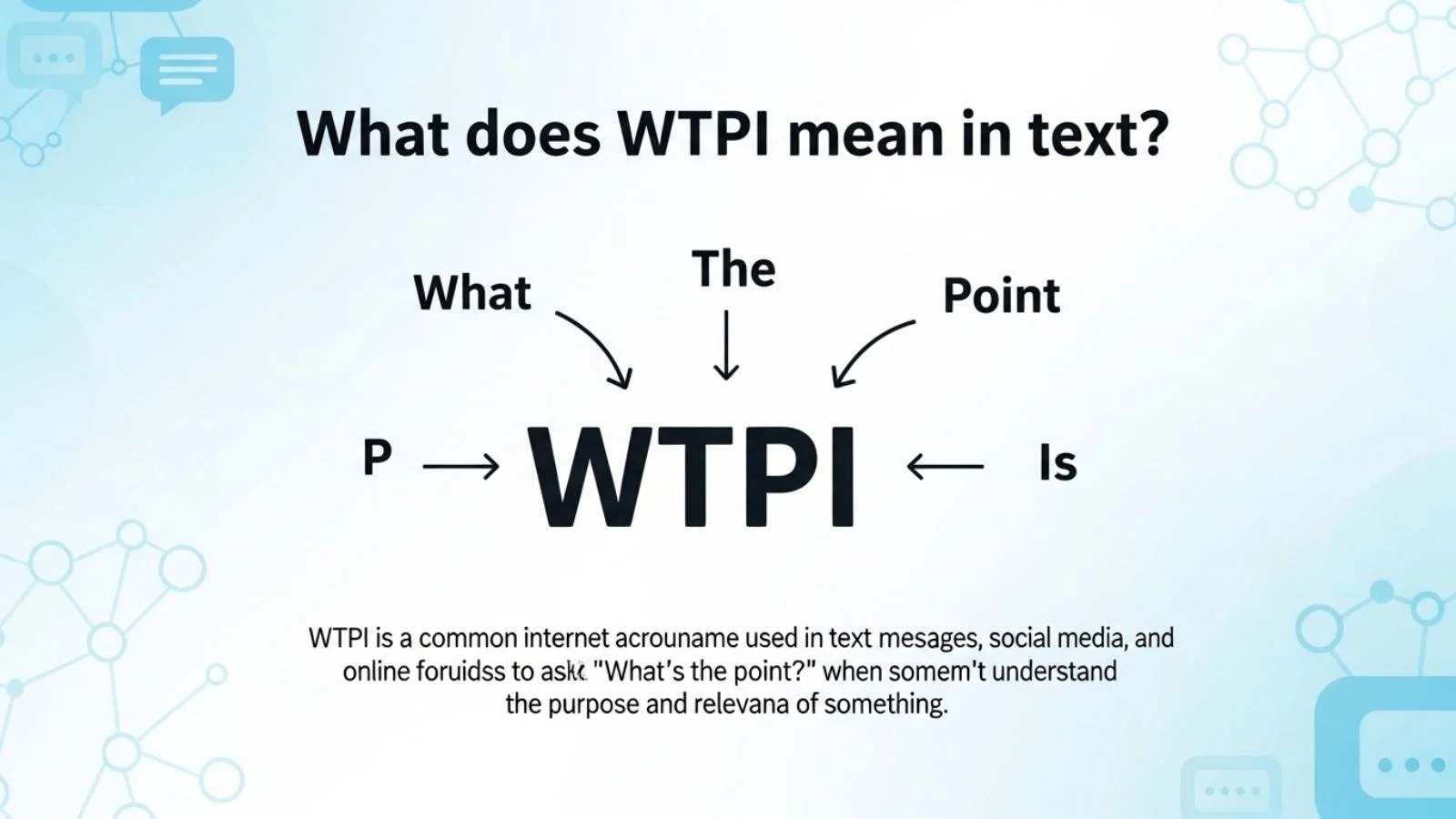 what does wtpi mean in text