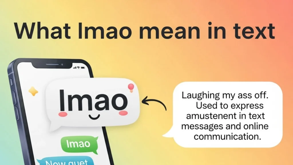 what imao mean in text