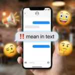 !! mean in text