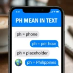 ph mean in text