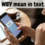 wby mean in text