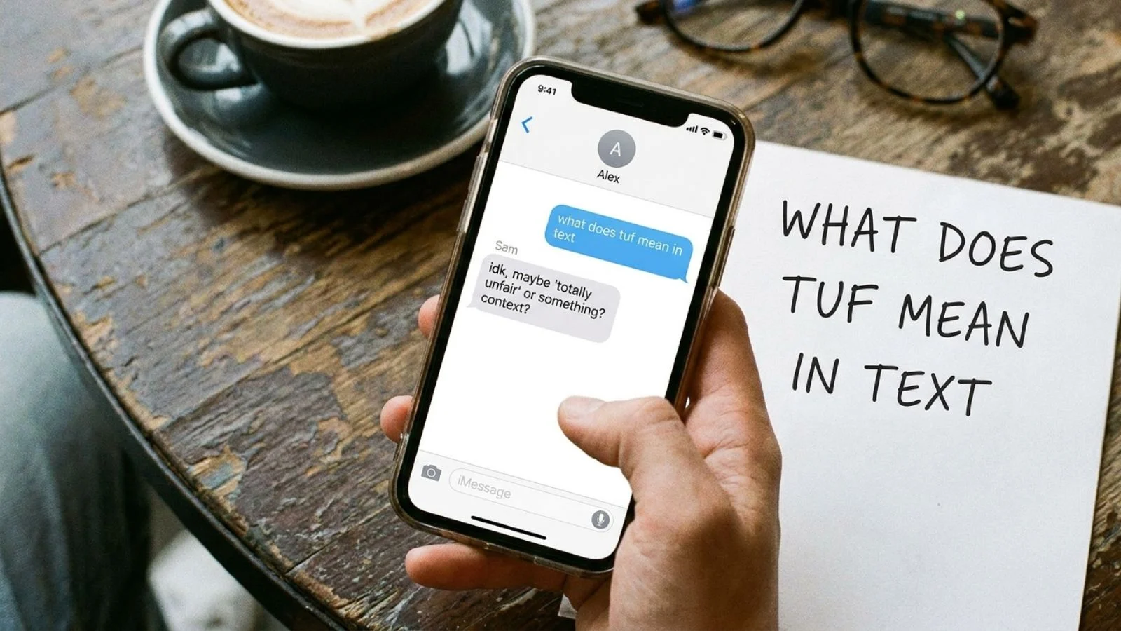 what does tuf mean in text