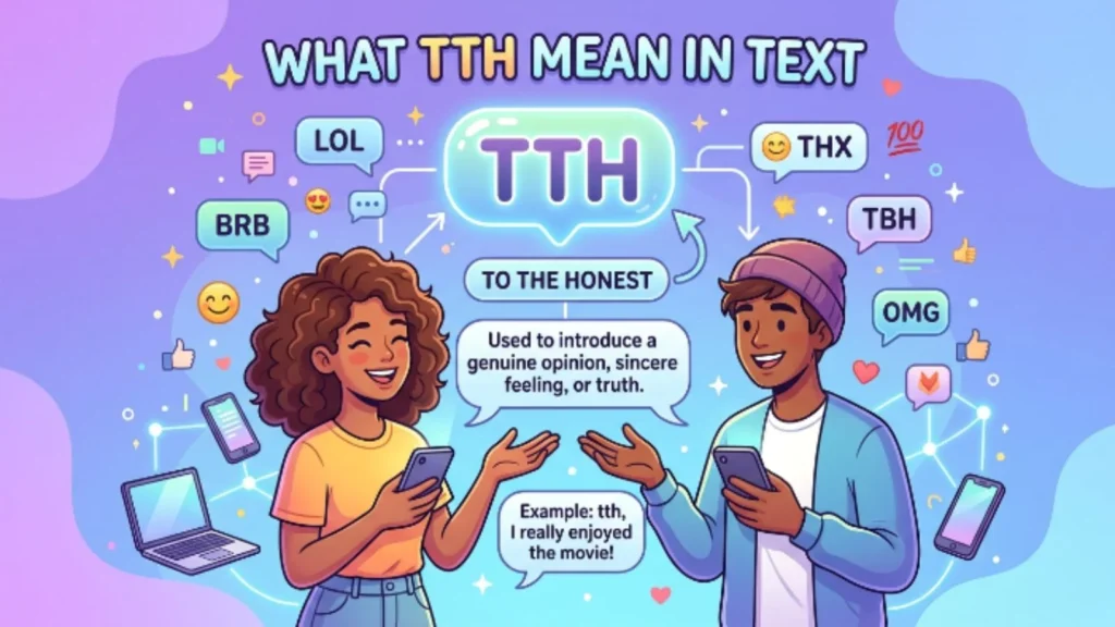 what tth mean in text