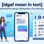 idgaf mean in text