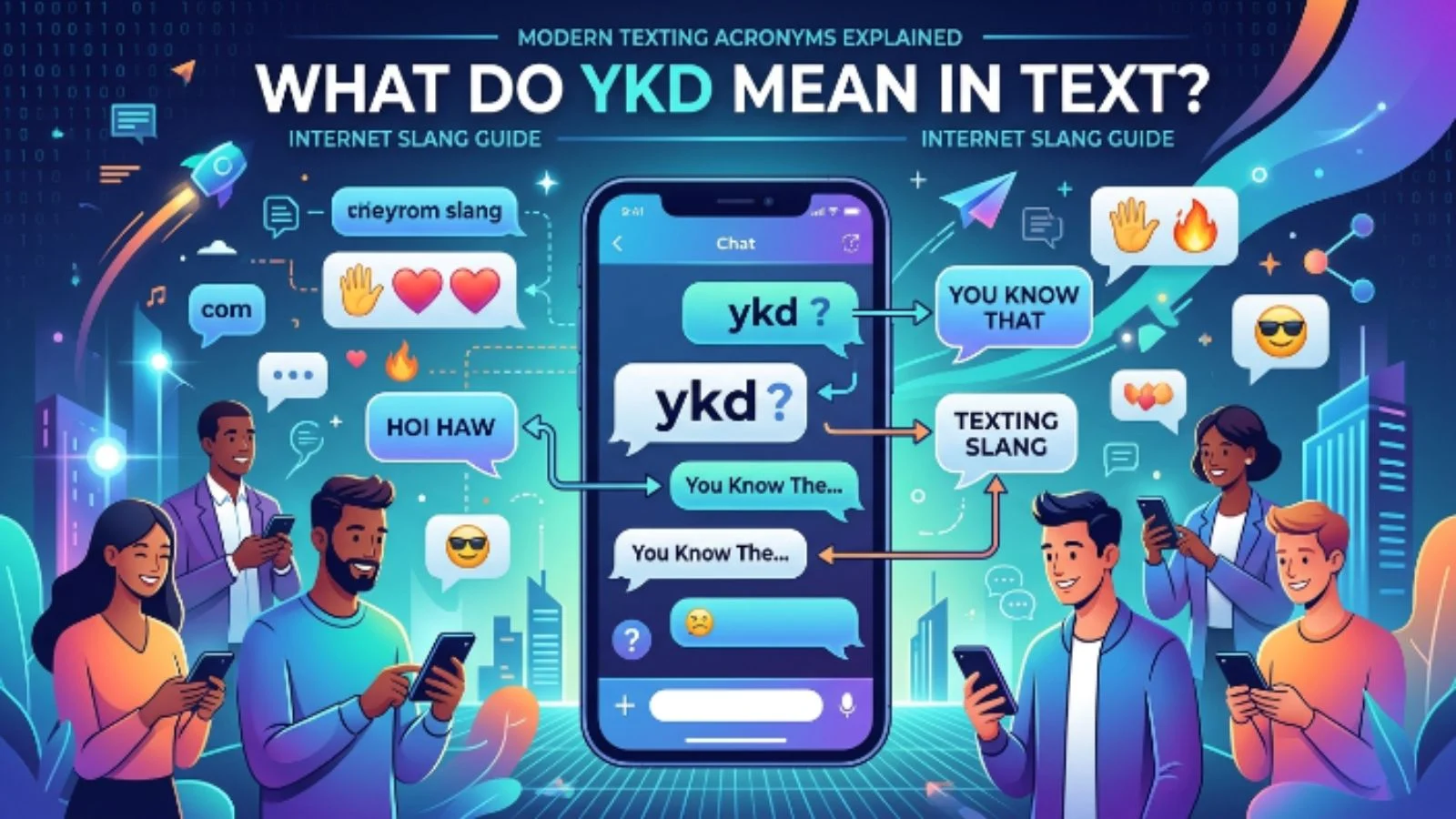 what do ykd mean in text