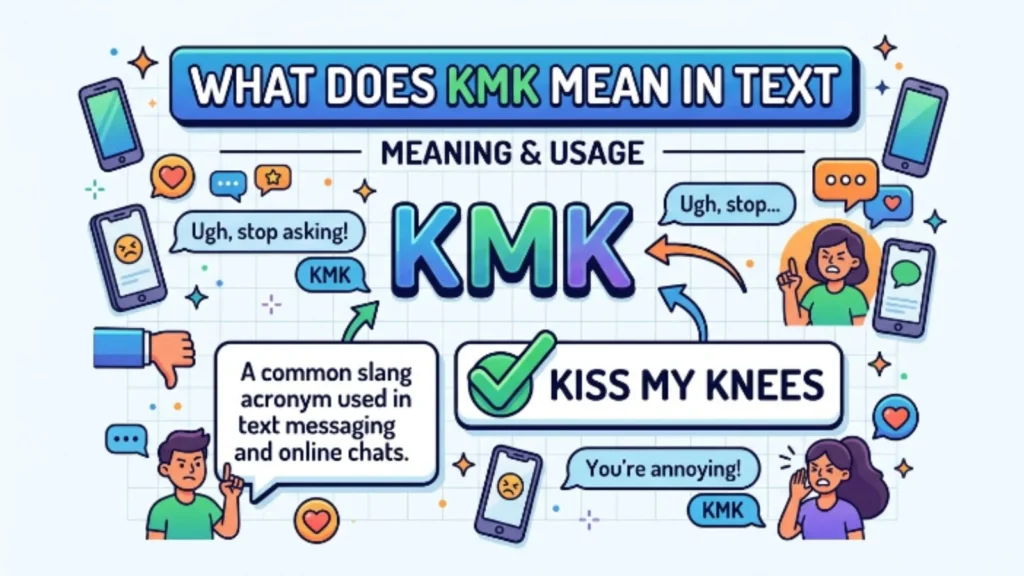 what does kmk mean in text