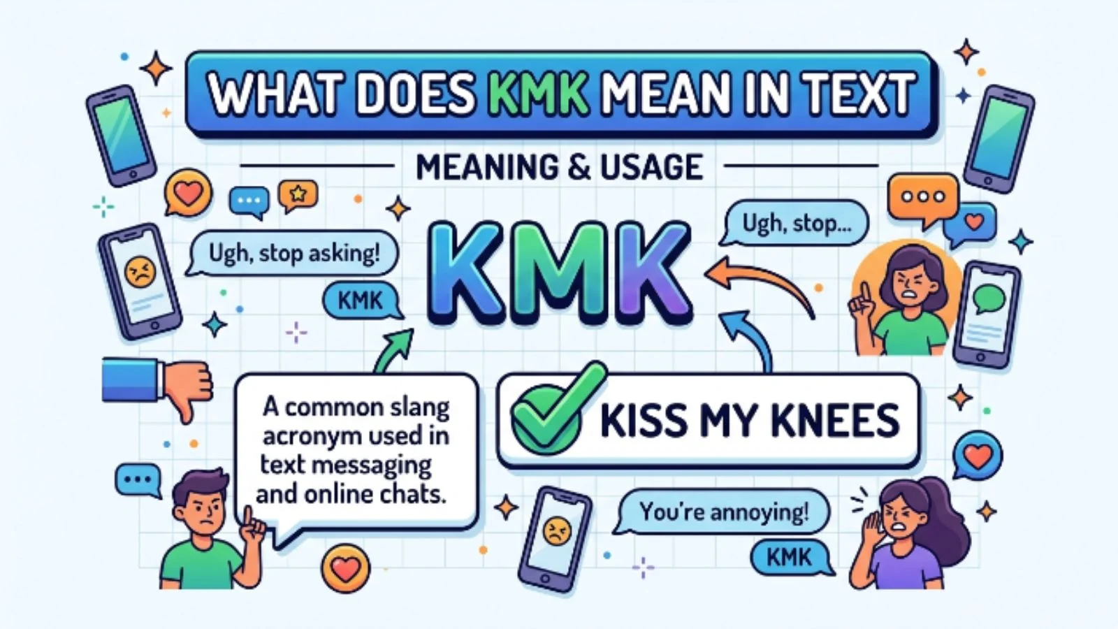 what does kmk mean in text