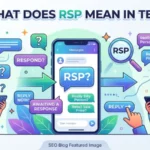 what does rsp mean in text