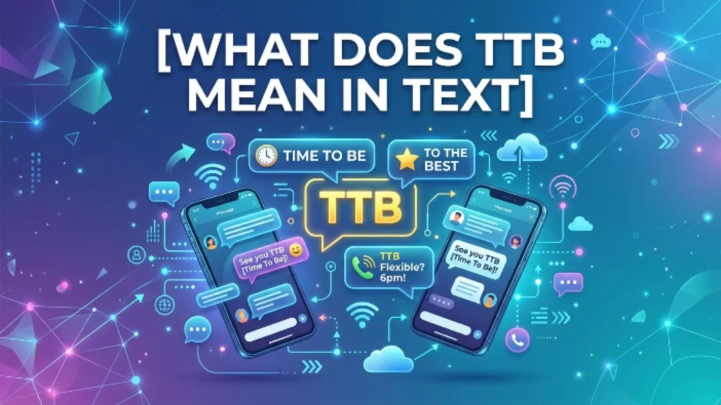 what does ttb mean in text