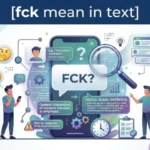fck mean in text