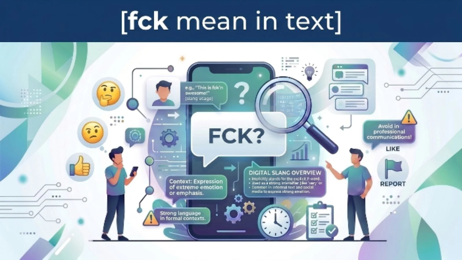 fck mean in text