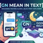 gn mean in text