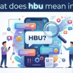 hbu mean in text