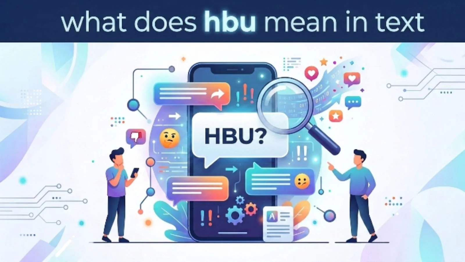 hbu mean in text