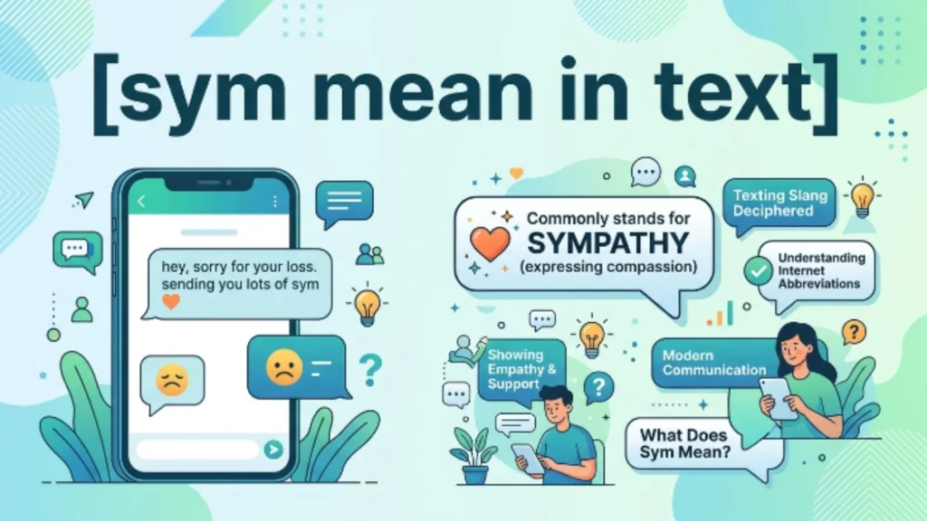 sym mean in text