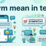 sym mean in text