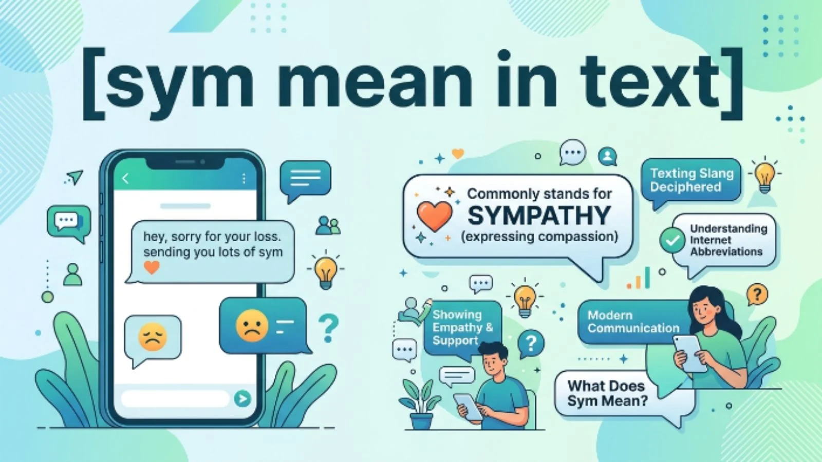 sym mean in text