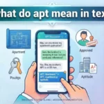 what do apt mean in text