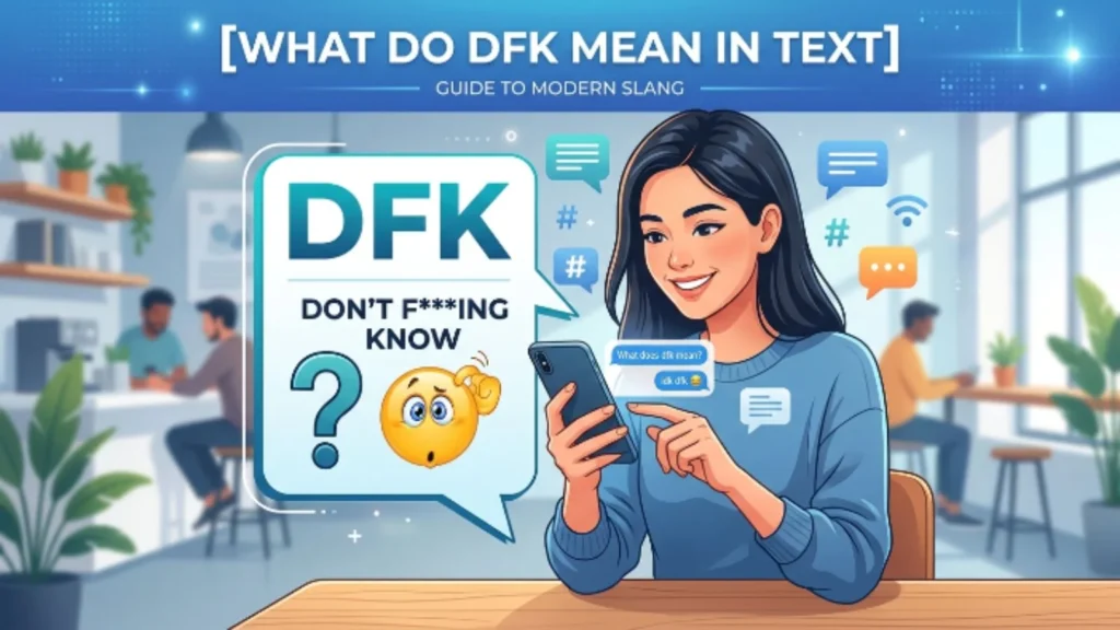 what do dfk mean in text