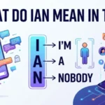 what do ian mean in text
