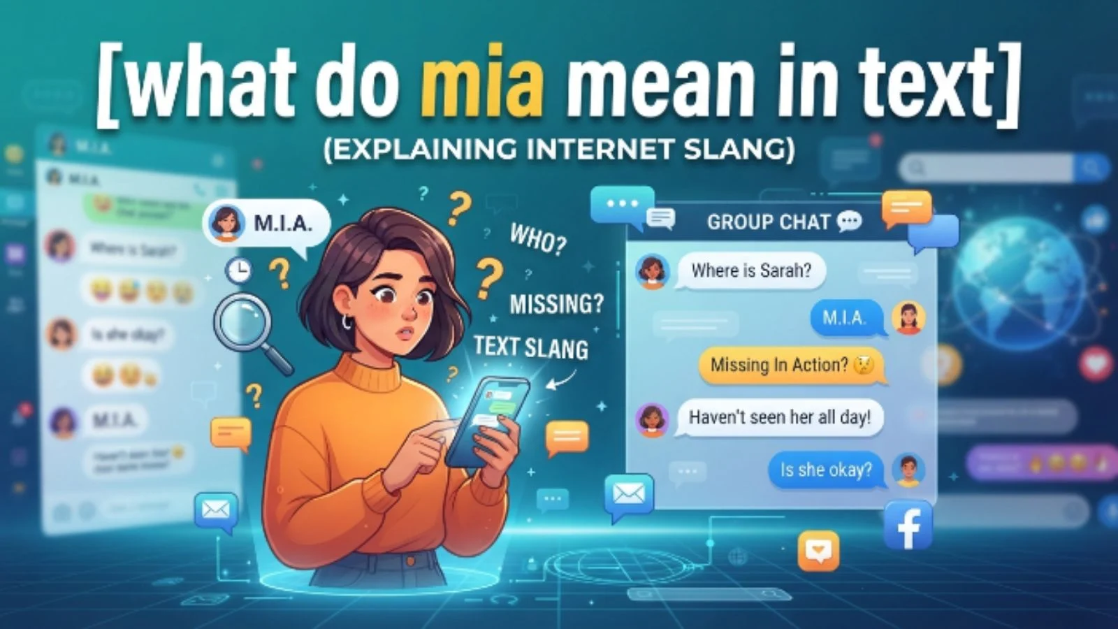 what do mia mean in text
