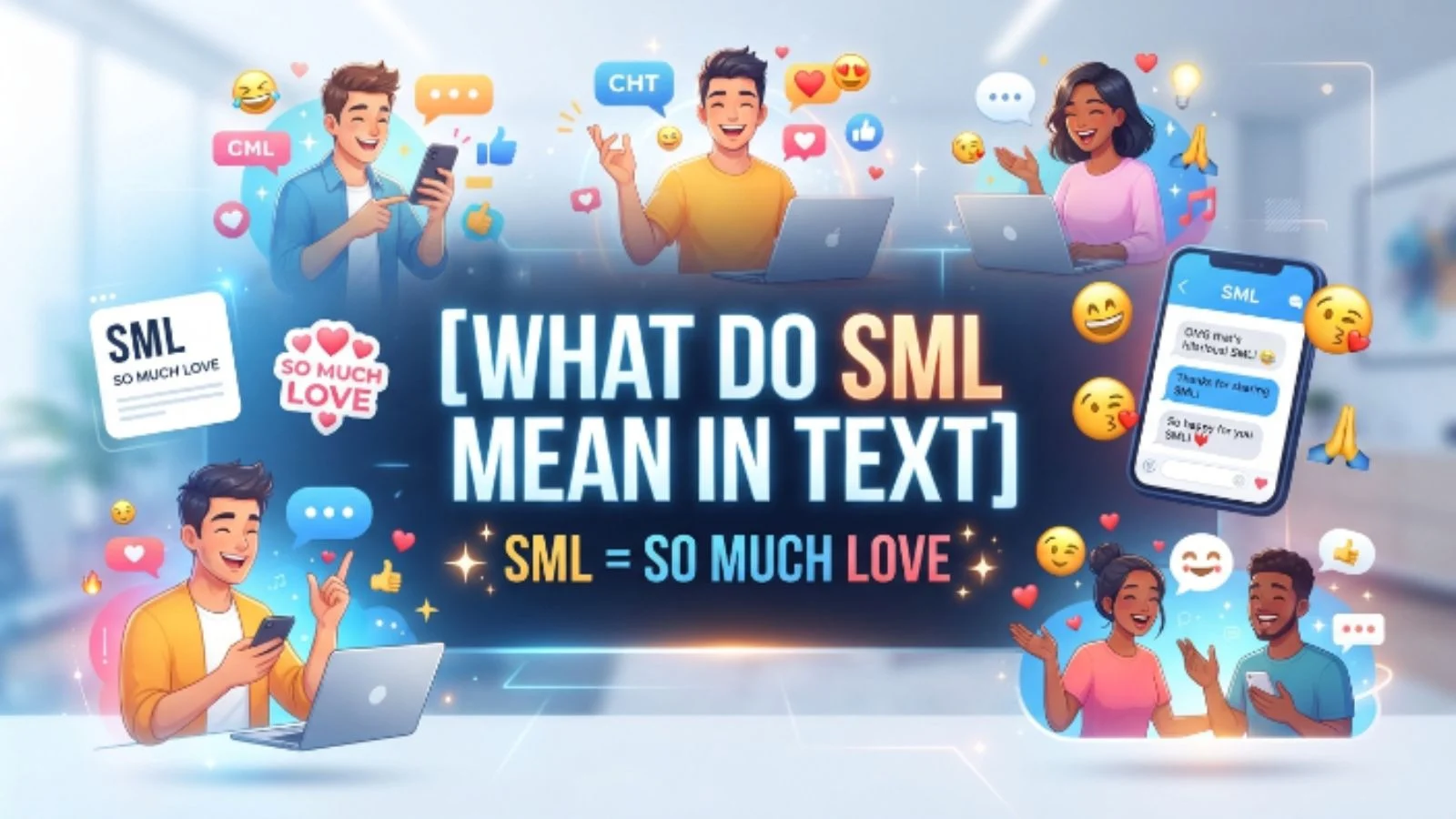 what do sml mean in text
