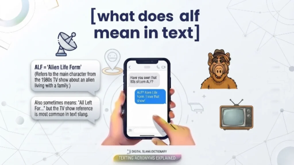 what does alf mean in text