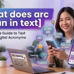 what does arc mean in text