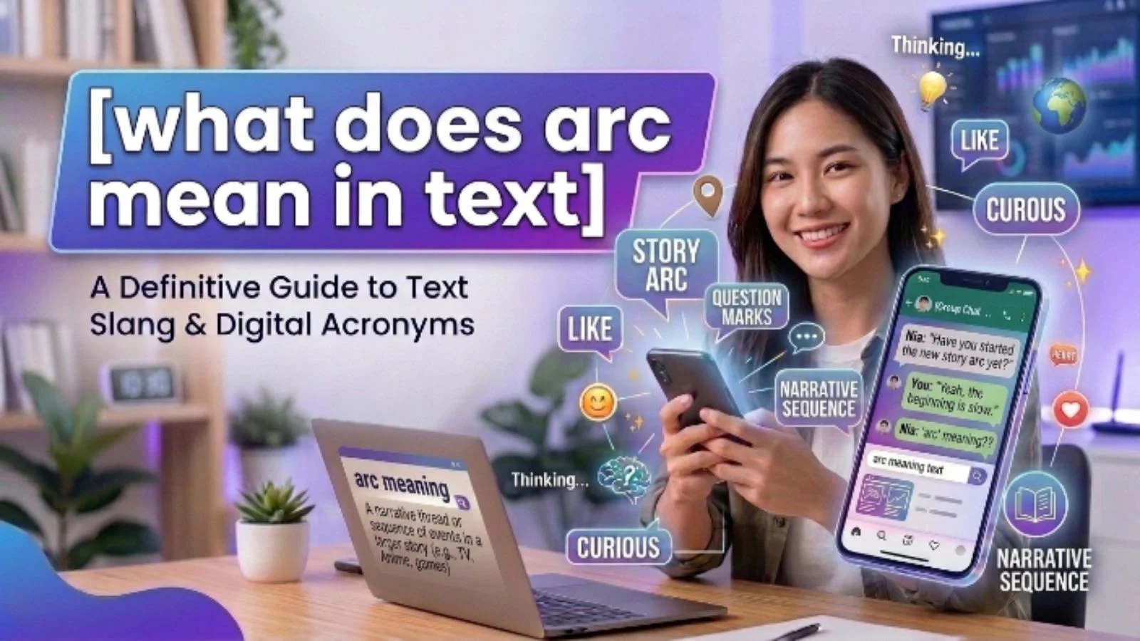what does arc mean in text