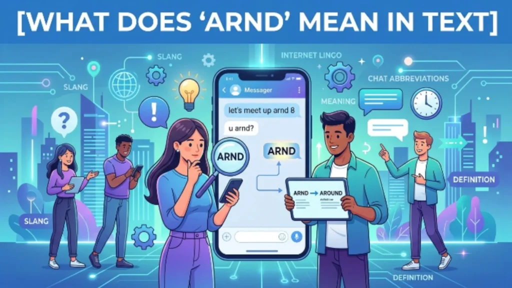 what does arnd mean in text
