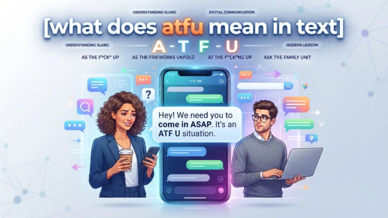 what does atfu mean in text