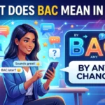 what does bac mean in text