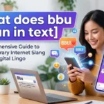 what does bbu mean in text