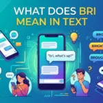 what does bri mean in text