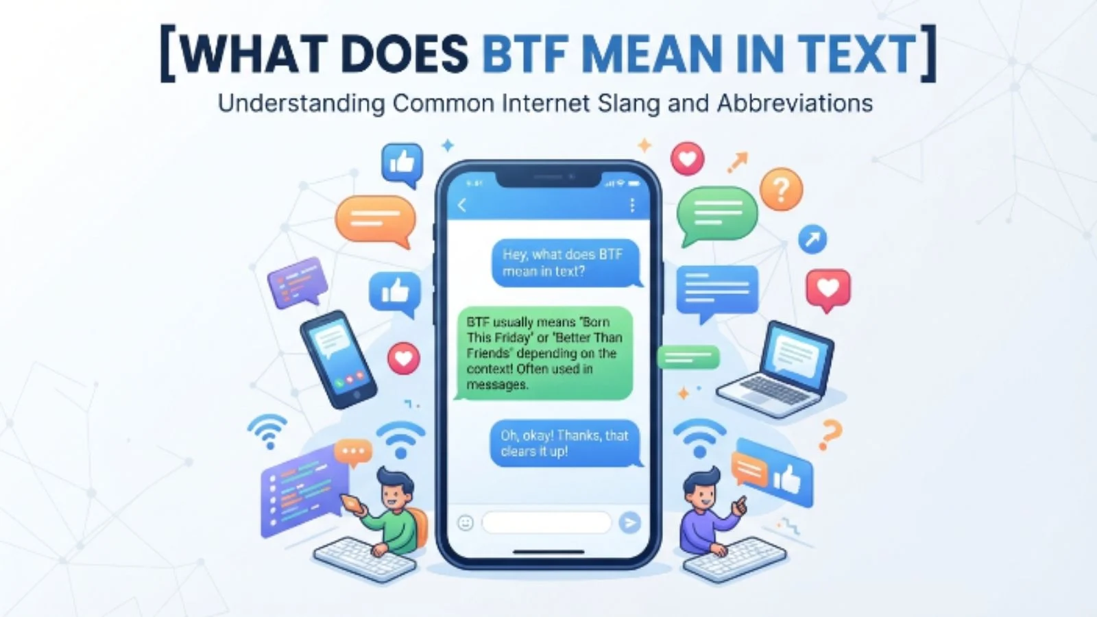 what does btf mean in text