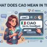 what does cao mean in text