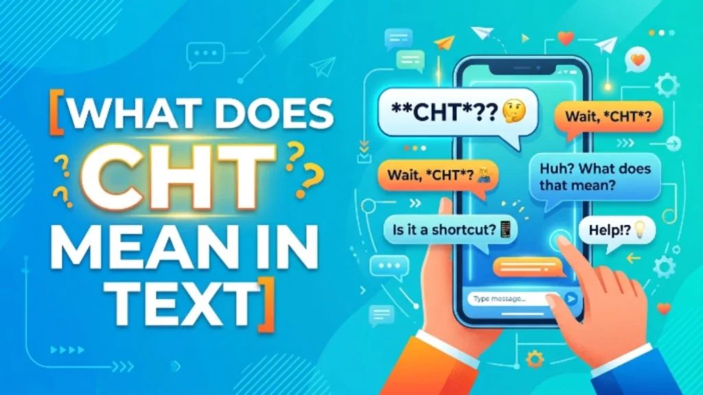 what does cht mean in text
