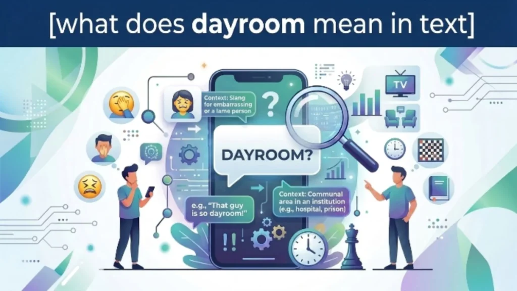 what does dayroom mean in text